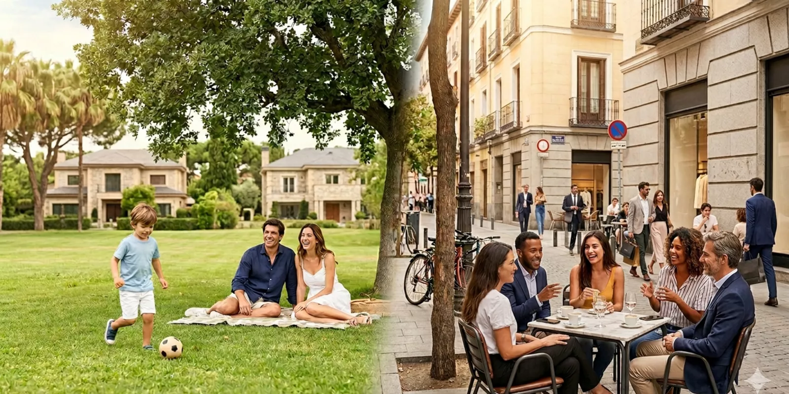 Estilo de vida en Madrid: Residencias vs. Centro