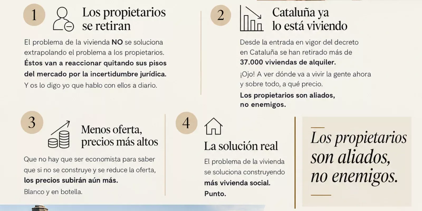 El Decreto MariCarmen no soluciona, empeora 
